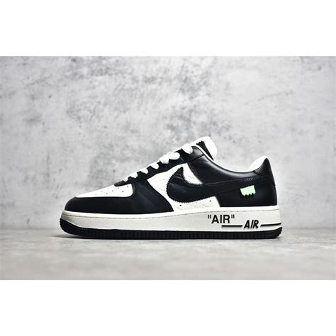 black and white lv air force 1|Lv af1 price.